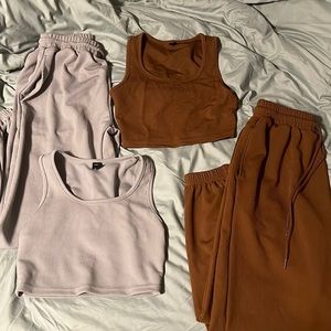 SHEIN tank and sweatpant set